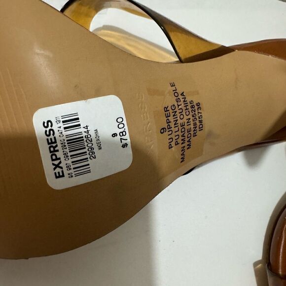Express Barley There High Heels size 9 - Picture 2 of 9